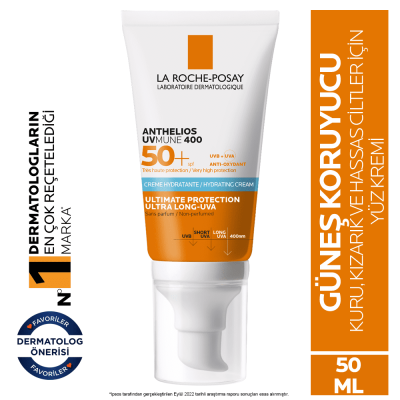La Roche Posay Anthelios UVMune SPF50+ Nemlendirici Güneş Kremi 50 ml - 10