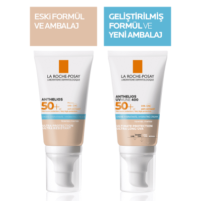 La Roche Posay Anthelios UVMune SPF50+ Nemlendirici Renkli Güneş Kremi 50 ml - 16