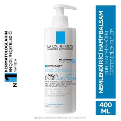 La Roche Posay Lipikar Baume Light AP + M 400 ml - 2