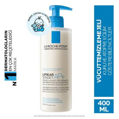 La Roche Posay Lipikar Syndet AP+ Vücut Yıkama Jeli 400 ml - 2