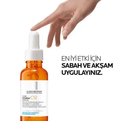 La Roche Posay Saf C Vitamini Işıltı Veren Antioksidan Serum 30 ml - 3