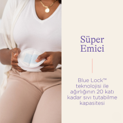 Lansinoh Blue Lock Göğüs Pedi 60 Adet - 2