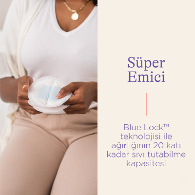 Lansinoh Blue Lock Göğüs Pedi 60 Adet - 2