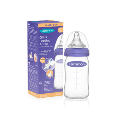 Lansinoh Natural Wave 160 Ml Cam Biberon - Lansinoh