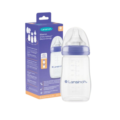 Lansinoh Natural Wave Biberon 240 ml - 1