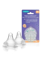 Lansinoh Natural Wave Biberon Emziği 2 li Hızlı Akış - Lansinoh