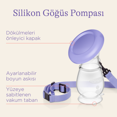 Lansinoh Silikon Göğüs Pompası - 4