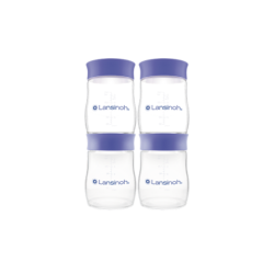 Lansinoh Süt Saklama Şişeleri 4x160 ml - 5
