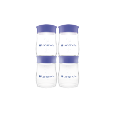 Lansinoh Süt Saklama Şişeleri 4x160 ml - 5
