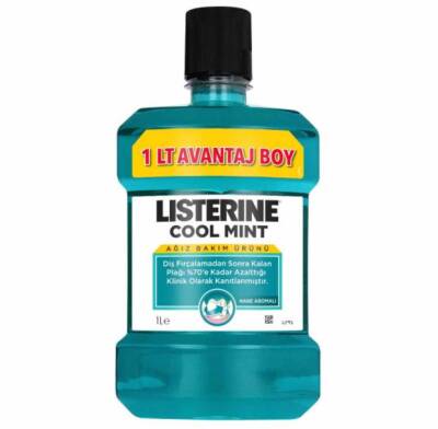 Listerine Cool Mint Nane Aromalı 1 lt Gargara - 3