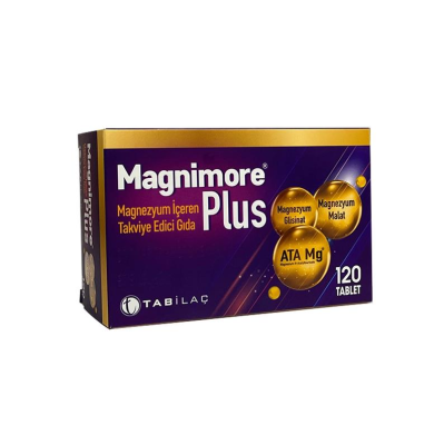 Magnimore Plus Magnezyum İçeren Takviye Edici Gıda 120 Tablet - 2