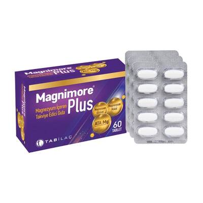 Magnimore Plus Magnezyum İçeren Takviye Edici Gıda 60 Kapsül - 2
