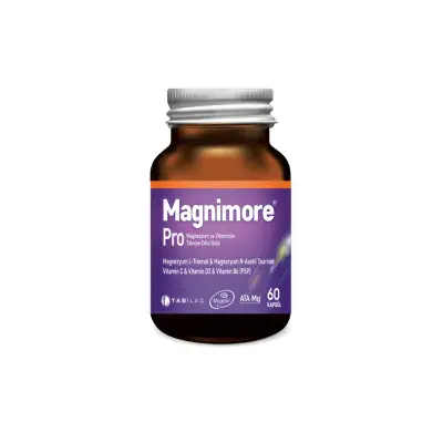 Magnimore Pro Magnezyum ve Vitaminler 60 Kapsül - 1