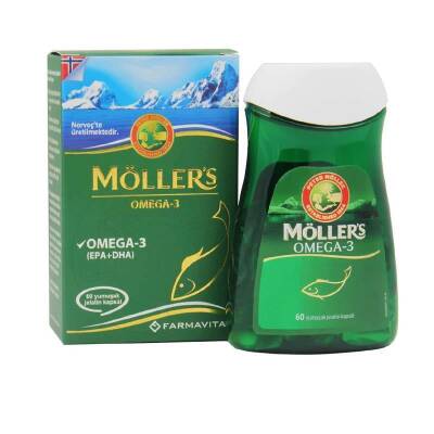 Möller's Omega-3 Takviye Edici Gıda 60 Yumuşak Kapsül - 2