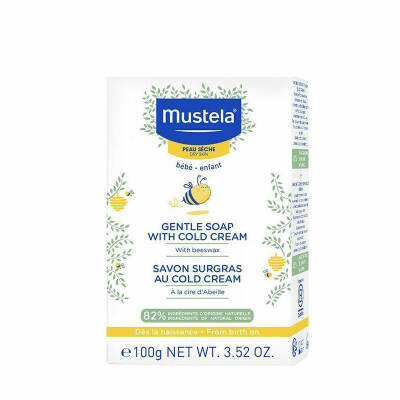 Mustela Cold Cream İçeren Temizleyici Sabun 100 gr - 3