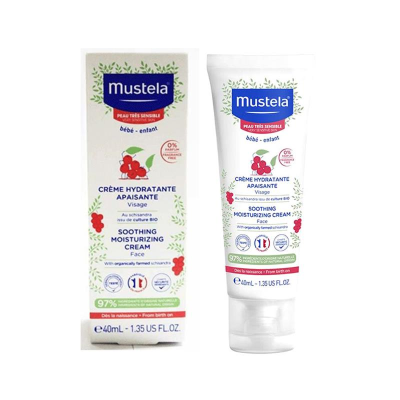Mustela Soothing Moisturizing Cream Face 40 ml - 2