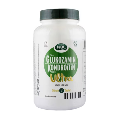 NBL Glukozamin Kondroitin Ultra Takviye Edici Gıda 60 Tablet - 2