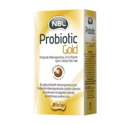 NBL Probiotic Gold 20 Saşe Takviye Edici Gıda - NBL