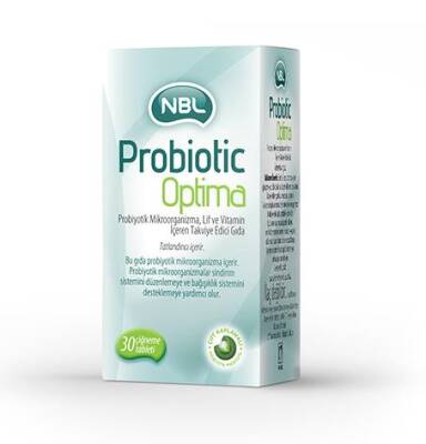Nbl Probiotic Optima Takviye Edici Gıda 30 Tablet - 2