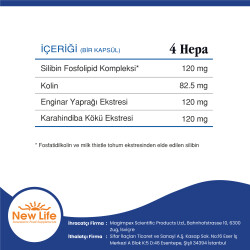 New Life 4 Hepa 30 Yumuşak Kapsül - 3