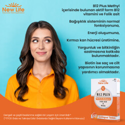 New Life B12 Plus 60 Tablet - 5