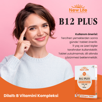 New Life B12 Plus 30 Tablet - 2