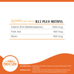 New Life B12 Plus 30 Tablet - 7