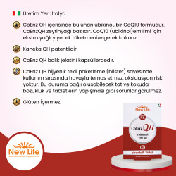 New Life CoEnz QH 100 mg 60 Yumuşak Kapsül - 3