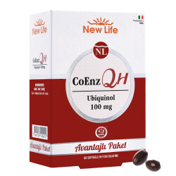 New Life CoEnz QH 100 mg 60 Yumuşak Kapsül - New Life
