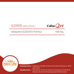 New Life CoEnz QH 100 mg 60 Yumuşak Kapsül - 6
