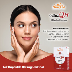 New Life Coenz Qh 100mg 30 Kapsül - 3