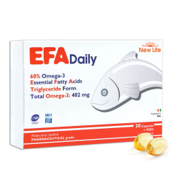 New Life Efa Daily Günlük Omega 3 670 mg 30 Kapsül - New Life