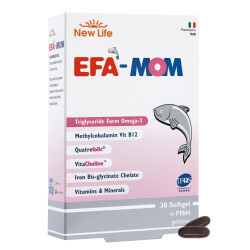 New Life Efa Mom Takviye Edici Gıda 30 Kapsül - New Life