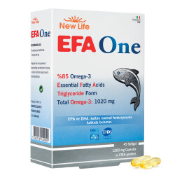 New Life Efa One Omega 3 45 Kapsül - New Life
