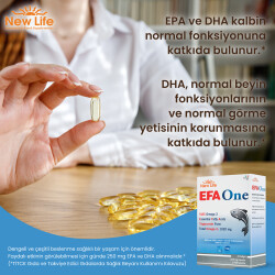 New Life Efa One Omega 3 45 Kapsül - 10