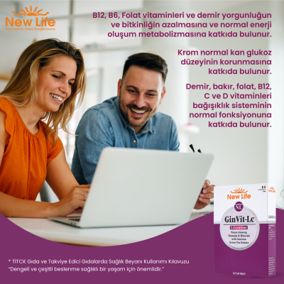 New Life GinVit-Lc 30 Tablet - 4