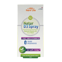New Life Natur D3 Spray 1000 IU 20 ml - New Life