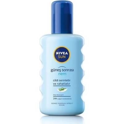 Nivea After Sun Aloe Veralı Nemlendirici 200 ml Sprey Güneş Sonrası - 1