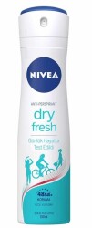 Nivea Dry Fresh Kadın Sprey Deodorant 150 ml - 2