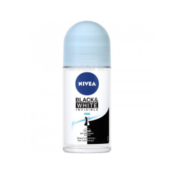 Nivea Invisible Black & White Pure Roll-On 50 ml - Nivea