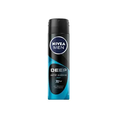 Nivea Men Deep Beat Sprey Deodorant 150 ml - 1