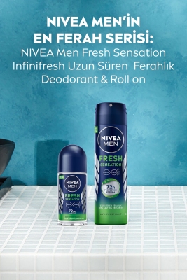 Nivea Men Fresh Sensation Sprey Deodorant 150 ml - 4