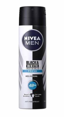 Nivea Men Insivible Black&White Fresh Sprey Deodorant 150ml - 2