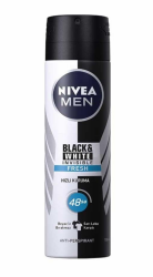 Nivea Men Insivible Black&White Fresh Sprey Deodorant 150ml - Nivea
