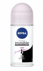 Nivea Roll-On Kadın Invisible Black&White Clear 50ml - Nivea