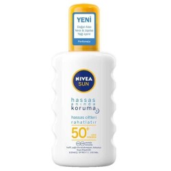 Nivea Sun Hassas Koruma Spf 50+ 200 ml Güneş Spreyi - Nivea