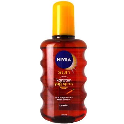 Nivea Sun Karoten Yağ Sprey Güneş Yağı 200ml - 1