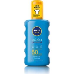 Nivea Sun Koruma&Bronzluk Arttırıcı Spf50 200 ml Güneş Spreyi - 2