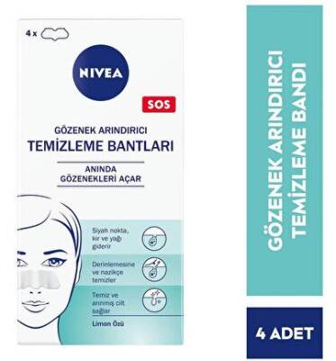 Nivea T Bölgesi Gözenek Arındırıcı Temizleme Bantları 4 Adet - 2