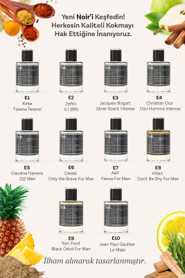 Noir E9 Erkek Edp Parfüm 50 ml - 4